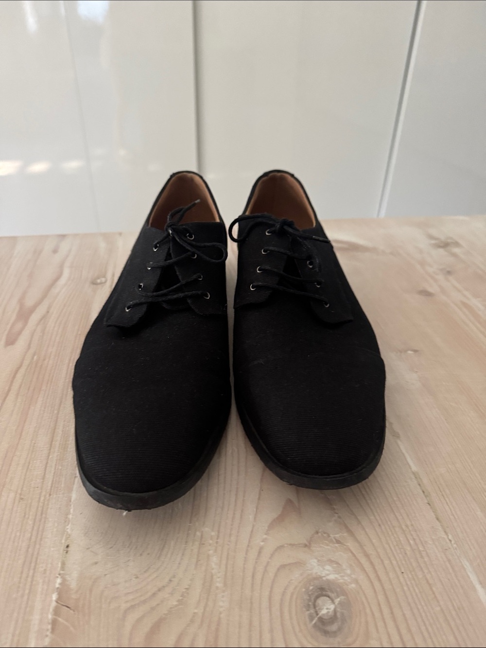 Men's Black Lace-Up Shoes - Picture 7 of 9